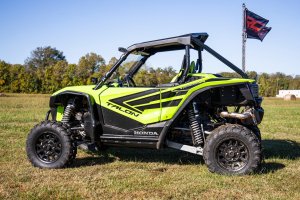 Honda Talon 1000 Whip Mount - Bed - Rough Country - 4' LED Whip Pair - Multi-Color - '19-'22 Honda Talon 1000 Whip Mount - Bed - Rough Country - 4' LED Whip Pair - Multi-Color - '19-'22